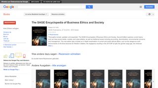 
                            9. The SAGE Encyclopedia of Business Ethics and Society
