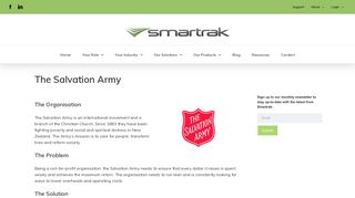 
                            11. The Salvation Army - Smartrak