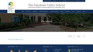 
                            6. The Sanskaar Valley School - Notices