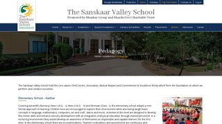 
                            4. The Sanskaar Valley School - Pedagogy