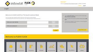 
                            1. The Saudi Investment Bank – FLEXX CLICK