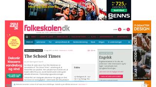 
                            5. The School Times - Folkeskolen.dk