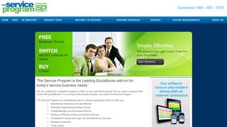 
                            5. The Service Program: QuickBooks Compatible add-on service ...