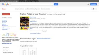 
                            12. The Sex Pistols Invade America: The Fateful U.S. Tour, January 1978