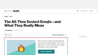 
                            7. The Sexiest Emojis and Their Meanings - Health