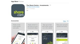 
                            8. The Share Centre - Investments on the App Store - iTunes - Apple