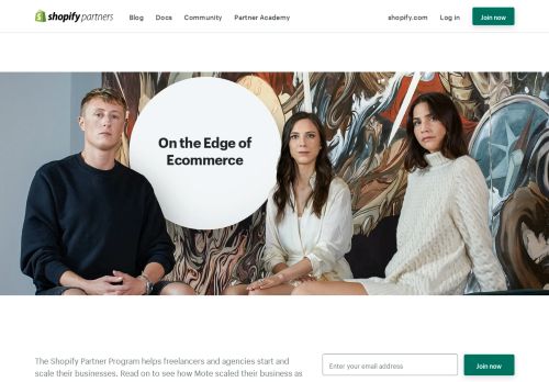 
                            4. The Shopify Partner Program — On the Edge of Ecommerce