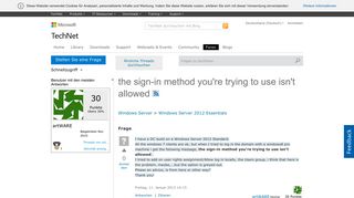 
                            1. the sign-in method you're trying to use isn't allowed - Microsoft
