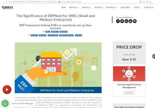 
                            8. The Significance of ERPNext for SMEs (Small and ... - SerpentCS