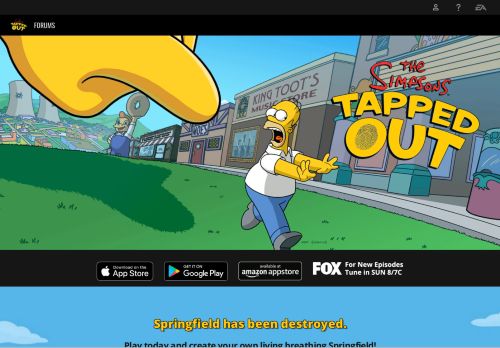 
                            3. The Simpsons: Tapped Out - Official EA Site