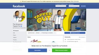
                            3. The Simpsons: Tapped Out - Startpagina | Facebook