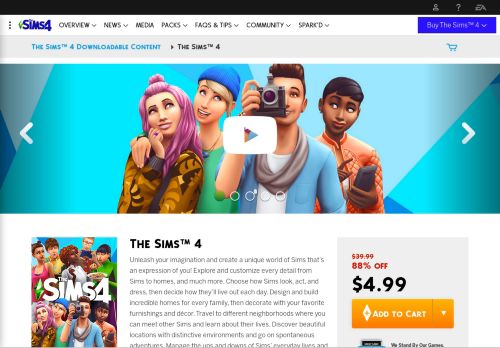 
                            5. The Sims™ 4 - Official Site