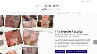 
                            2. The Skin Nerd by Jennifer Rock | Personalised Online Skin Consultation