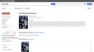 
                            11. The Sleeping Assassin - Google Books Result