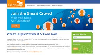 
                            4. The Smart Crowd - Lionbridge