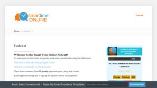 
                            5. The Smart Time Online Podcast