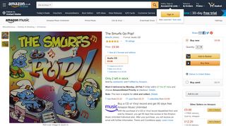 
                            6. The Smurfs Go Pop!: Amazon.co.uk: Music