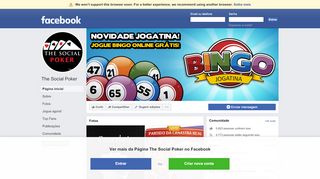 
                            3. The Social Poker - Página inicial | Facebook