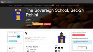 
                            10. The Sovereign School, Sec-24 Rohini - SchoolGully