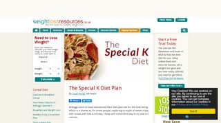
                            5. The Special K Diet Plan - Weight Loss Resources