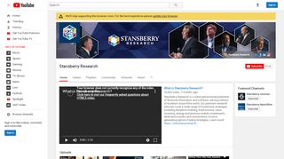
                            13. The Stansberry Research - YouTube