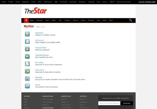 
                            13. The Star Online Free Membership Services | The Star Online