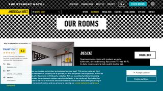 
                            11. The Student Hotel Amsterdam West: Hotel Accommodation & Rooms