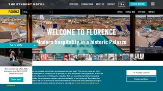 
                            5. The Student Hotel Florence Lavagnini, your hotel in Florence