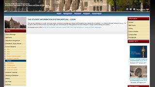 
                            6. The Student Information System (Neptun) – Login