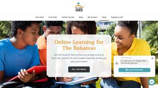 
                            1. The Student Shed – Online Learning for The Bahamas