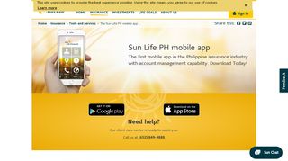 
                            5. The Sun Life PH mobile app | Sun Life Financial Philippines