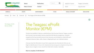 
                            2. The Teagasc eProfit Monitor (€PM) - Teagasc | Agriculture and Food ...