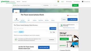 
                            13. The Thane Janata Sahakari Bank Reviews | Glassdoor.co.in