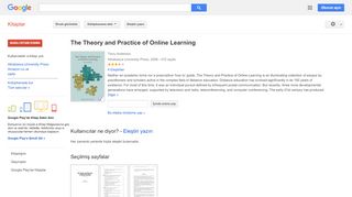 
                            12. The Theory and Practice of Online Learning