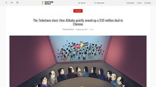 
                            7. The Ticketnew story: How Alibaba quietly sewed up a $30 ...
