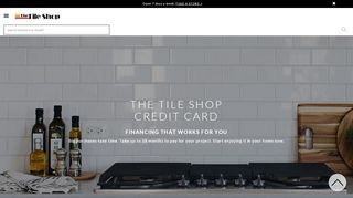 
                            12. The Tile Shop Credit Card