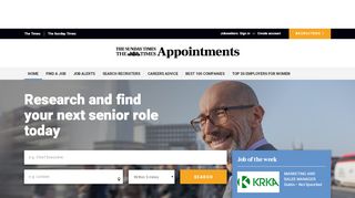 
                            11. The Times & Sunday Times Appointments | Global Senior Executive ...