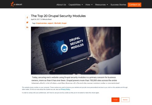 
                            6. The Top 20 Drupal Security Modules - Axelerant