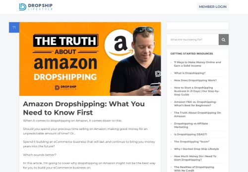 
                            11. The Truth About Amazon Drop Shipping – Should ... - Drop Ship Lifestyle