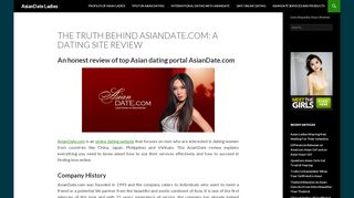 
                            6. The Truth Behind AsianDate.com: a Dating Site Review