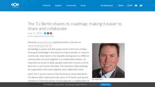 
                            10. The TU Berlin shares its roadmap: making it easier to share and ...