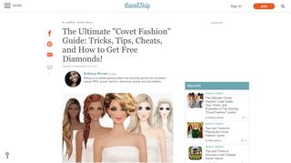 
                            7. The Ultimate Covet Fashion Guide: Tricks, Tips, Cheats, and How to ...