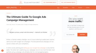 
                            2. The Ultimate Guide To Google AdWords Campaign Management