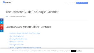 
                            3. The Ultimate Guide To Google Calendar - Calendar