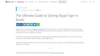 
                            9. The Ultimate Guide to Solving Skype Sign-in Issues | Skype Blogs