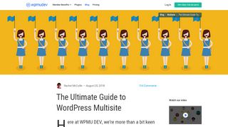 
                            10. The Ultimate Guide to WordPress Multisite - WPMU DEV