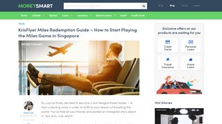 
                            12. The Ultimate KrisFlyer Miles Redemption Guide for Beginners Singapore