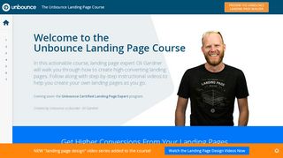 
                            12. The Unbounce Landing Page Course