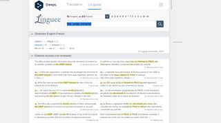 
                            7. the undp intranet - French translation – Linguee