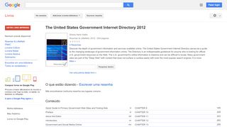 
                            7. The United States Government Internet Directory 2012